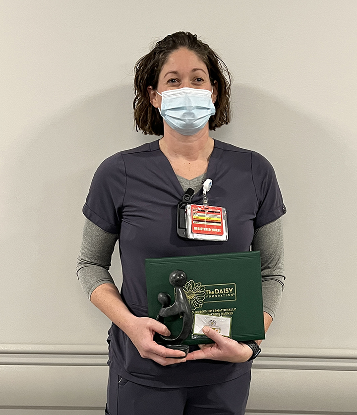 Rita Ashcroft, RN, honored with the DAISY Award for Extraordinary Nurses